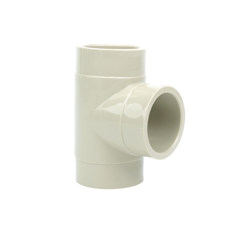 β-PPH Equal Tee Kort butt-Weld Fitting